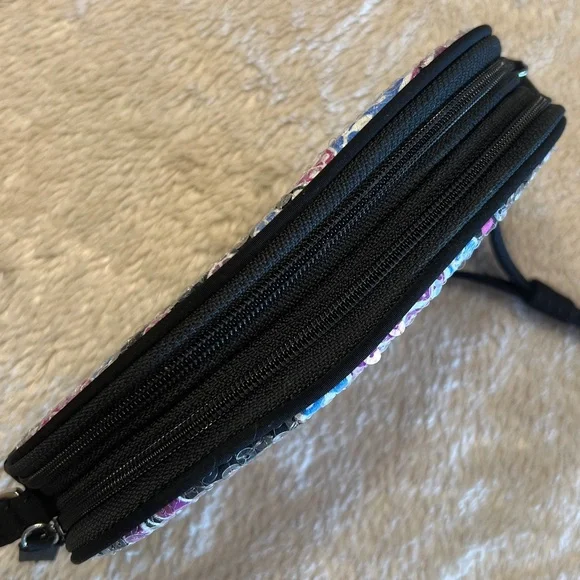 VERA BRADLEY Alpine Floral Shimmer Crossbody - Picture 9 of 9